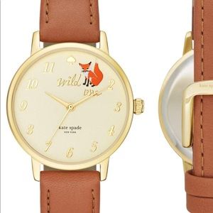 Kate Spade Wild One Fox Watch Like New RARE🦊